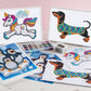 Sequin Art Red, Fawn, Sparkling Arts And Crafts Picture Kit, Creative Crafts
