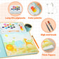 Watercolor Paint Set, All In One Painting Books For Toddlers, Mess Free Coloring Books For Kids, Magic Book Art Craft Supplies W