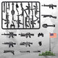 MaozyHomie 54 Pcs Military U.S.  Pack - U.S.-Vietnam War Toy Set - Compatible with Major Brands  3 Years and Up