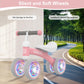 Baby Balance Bike Toys For 12-36 Months Kids Toy Boy And Girls Gifts Toddler Best First Birthday Gift Children Walker No Pedal Infant 4 Wheels Bicycle (Colorful, Pink-Light)