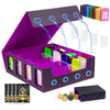 Tiff-K 3200+ Mtg Commander Deck Box,Tcg Deck Box Trading Card Storage Box With Window Dice Tray, Mtg Deck Box Storage Organizer
