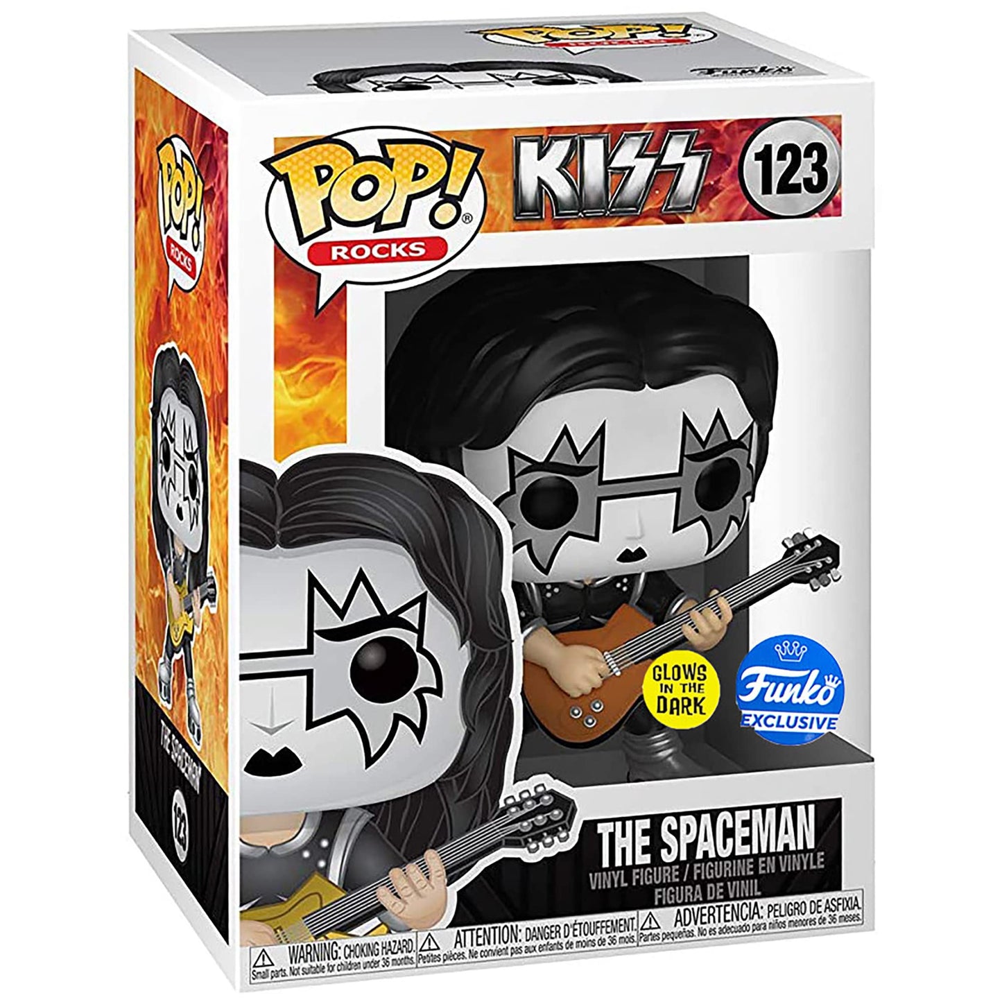 Funko POP! KISS: The Spaceman - Glow in The Dark Collectible - Online limited availability