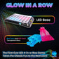 Glow In A Row Light-Up 4 In A Row Board Game, Strategy Games For Kids Ages 6 And Above, 2 Player Game, Perfect For Kids And Adul