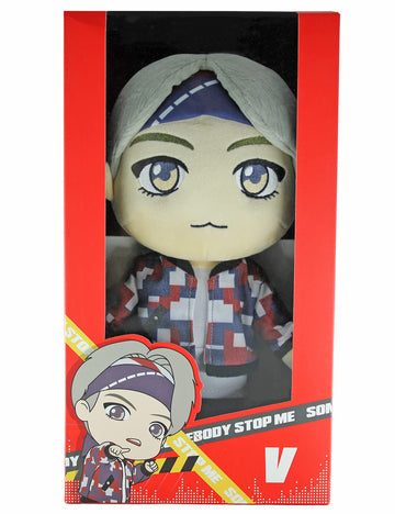 Tinytan Bts Mic Drop 11.8' Plush Doll V - Official Licensed Bts Merchandise - Bts Plushies, Bts Merch, Kpop Merch, Bts Kpop (V)