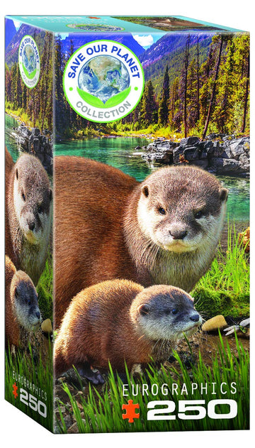 Eurographics Otters 250-Piece Puzzle