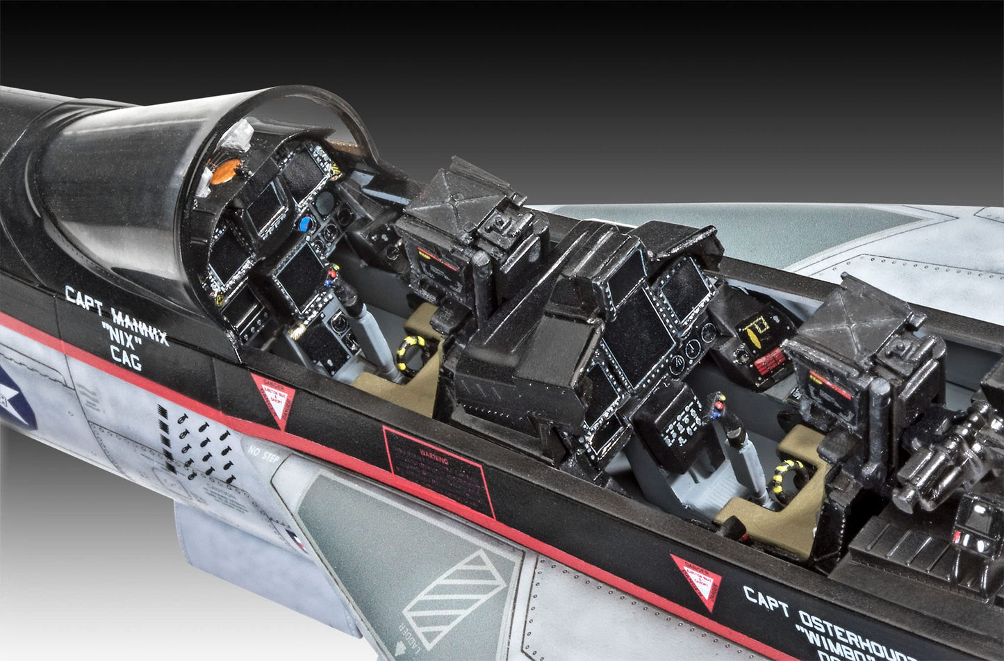 Revell RV03847 F/A-18F Super Hornet Plastic Model kit, Unvarnished