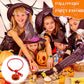 Capoda Halloween Party Favor Zipper Bracelets Bulk Trick or Treat Bracelets Halloween Bracelets Set Halloween Party Favor Wristb