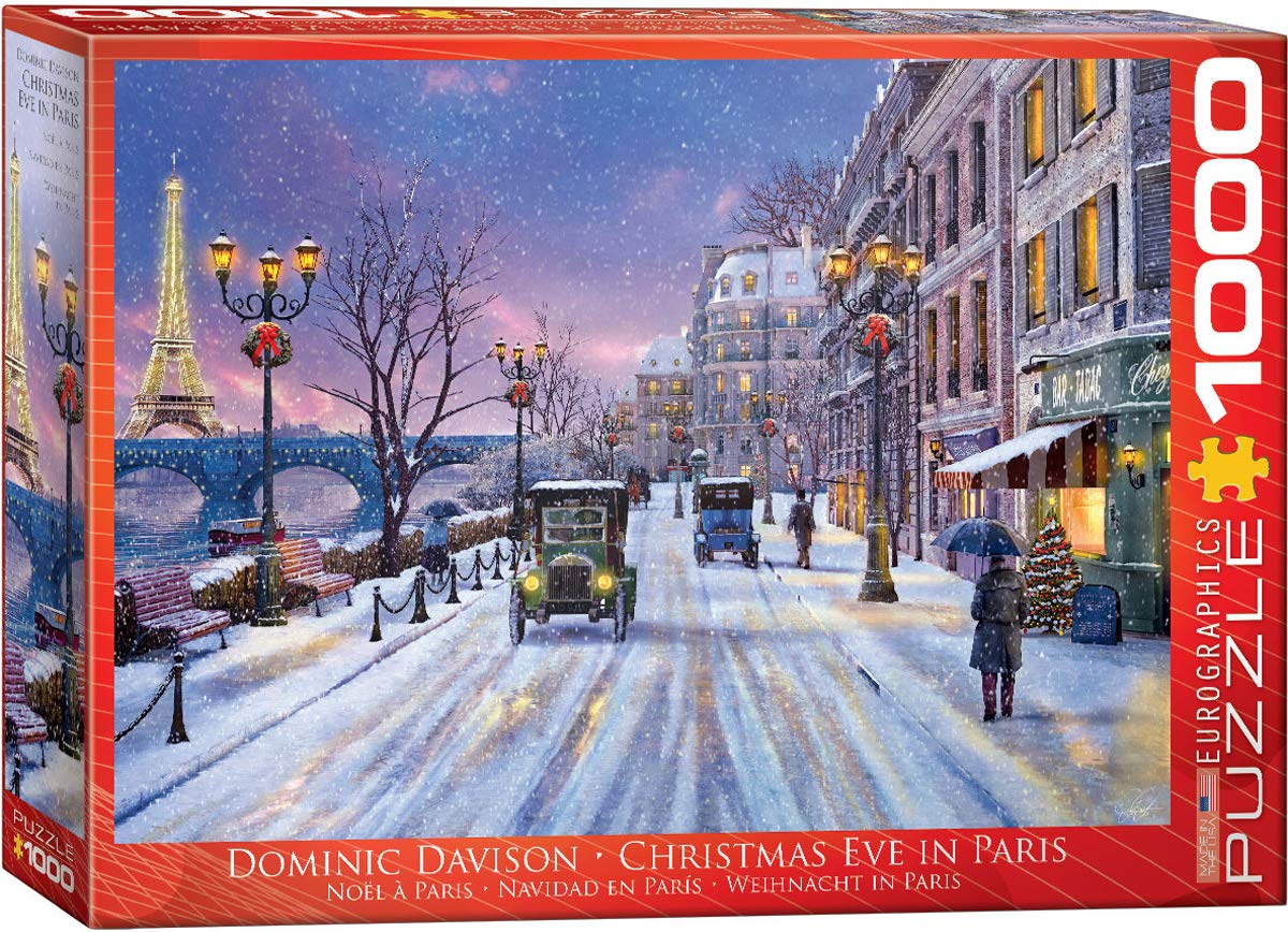 Christmas Eve In Paris By Dominic Davison