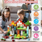 Intoypad 300PCS Magnetic Blocks for Kids, 0.8in Magnetic Building Block Toys for Boys Girls Age 3 4 5 6 7 8 9 10 Magnet Cubes Ga