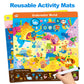 Hoqeewipe Search And Find Books For Kids, Reusable Art And Craft Supplies For Toddlers - Preschool Learning Activity, Gifts For