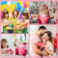 Hydren Pink Cow Stuffed Animal 9.8'' Soft Cute Strawberry Plush Animal Toy For Boys Girls Kids Toddlers Valentine'S Day Birthday