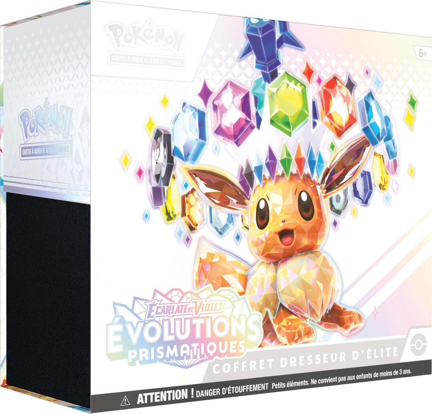Pok?On Tcg: Scarlet & Purple Elite Trainer Set - Prismatic Evolutions (1 Fully Illustrated Promo Card, 9 Booster Packs & Premium