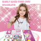 Redtwo 200 Pcs Charm Bracelet Making Kit, Friendship Jewelry Making Supplies Unicorn/Mermaid/Birthday Gifts Toys For Teen Girls
