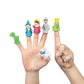 Fairy Tale Finger Puppet Party Favors (24 Assorted Characters) Kings, Knights, Wizards