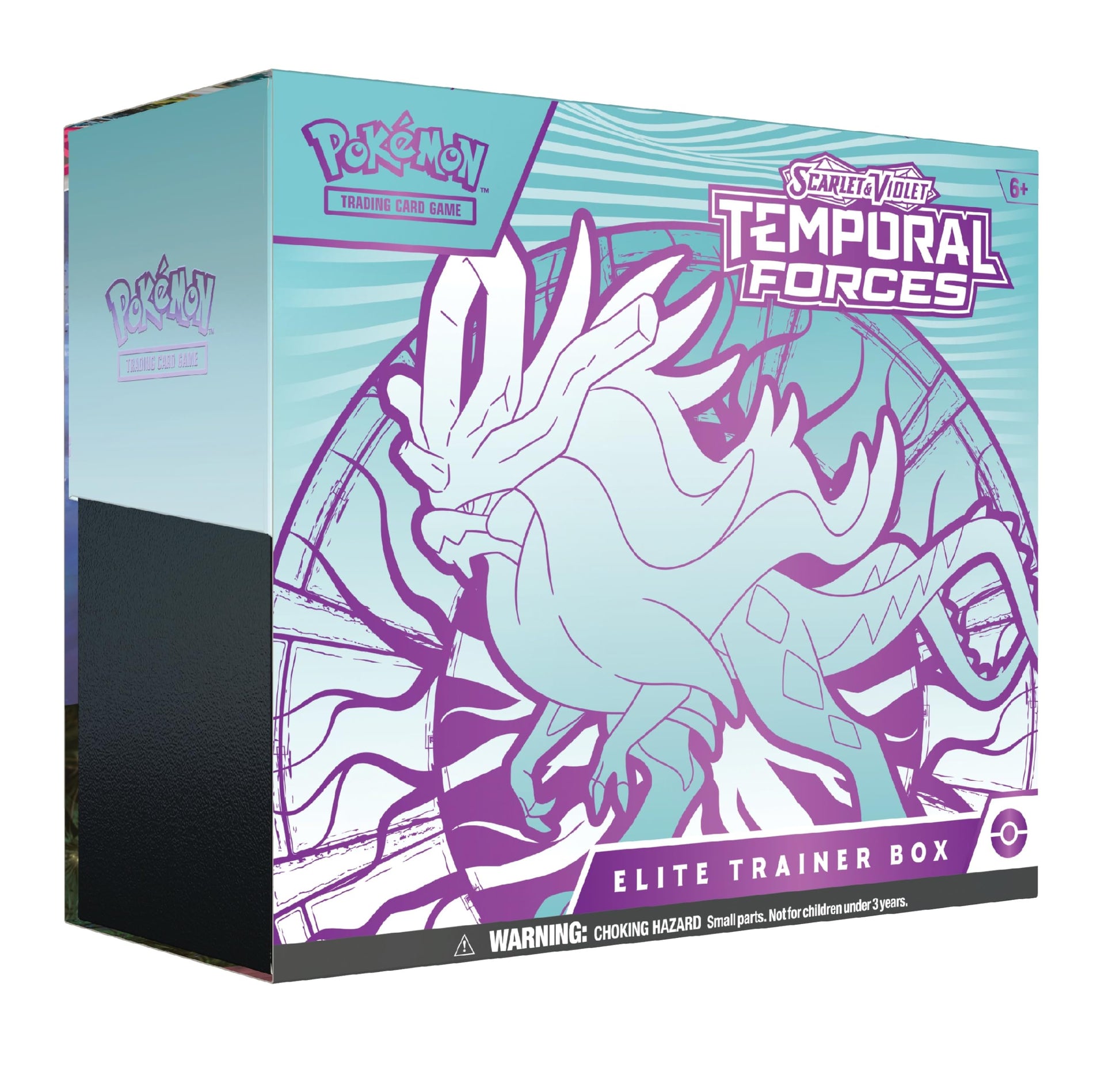 POKEMON TCG: Scarlet and Violet: Temporal Forces: advanced Trainer Box: Walking Wake