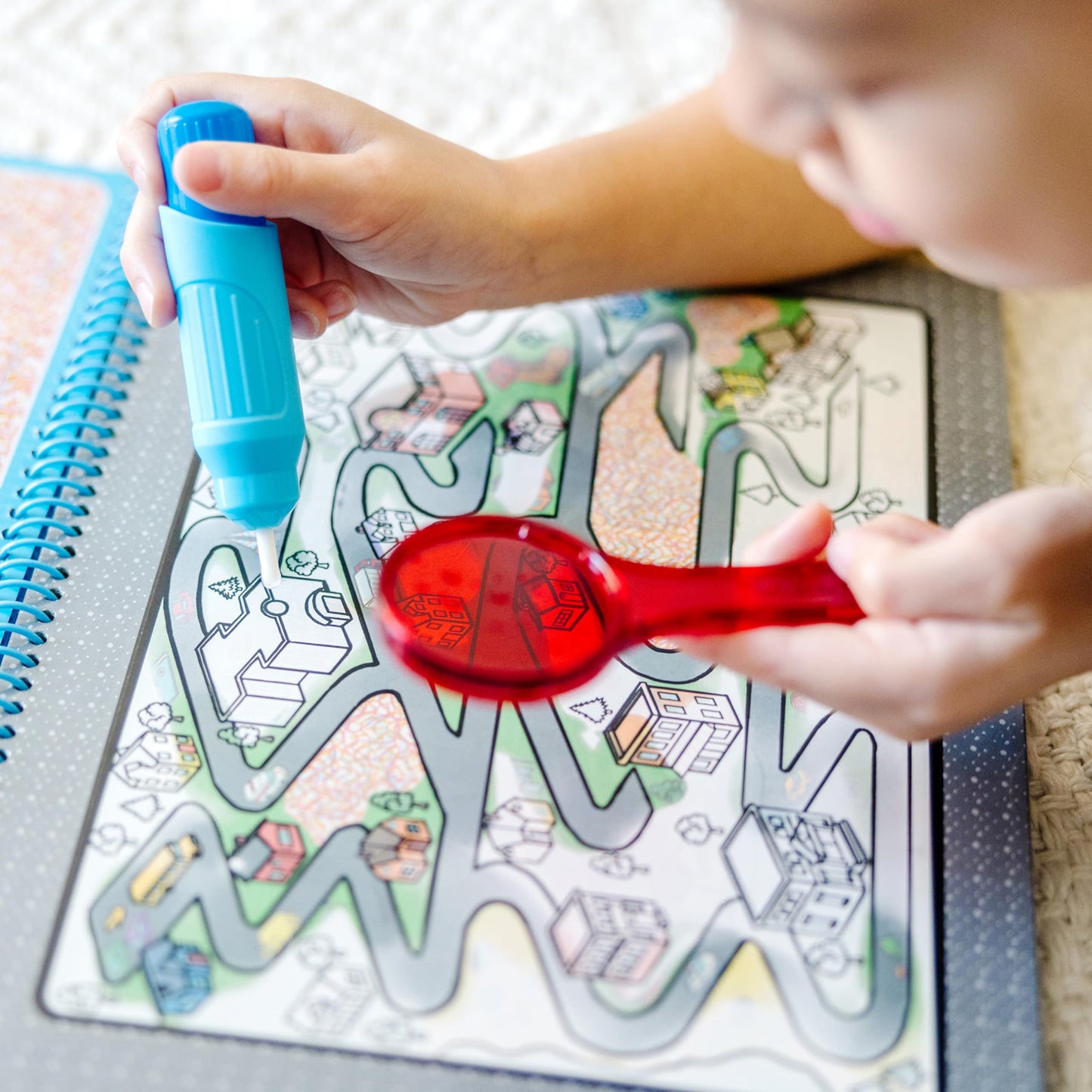 Melissa & Doug On The Go Water Wow! Reusable Water-Reveal Deluxe Activity Pad – Around Town
