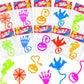Boo Basket Goodie Bag Stuffers for Toddlers 200 Pcs, Halloween Bulk Sticky Hands Treats Non Candy Toys Gifts for Kids, Party Fav