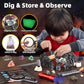 Woumserta Volcano Dig Kit - 10 Rocks Excavation Kit, Gemstone Rocks For Kids, Fossil Volcano Toys Dig Kits For Rocks Collection, Volcano Toys For Boys Girls 6 And Up Year Old Birthday Gifts