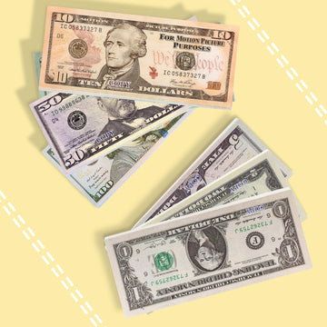 wadoaf 420 Pieces Play Money Set for Board Games – Multicolor, 7 Denominations: $100, $50, $20, $10, $5, $2, $1
