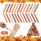 WIQEDOHA 96PCS Thanksgiving Maple leaf Themed Slap Bracelets for Thanksgiving Party Favors, Fall party Favors,Birthday Party Fav