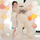 Poutmac Big Teddy Bear 4Ft Giant White Soft Stuffed Animals Cute Plush Toy For Girlfriend Women Kids For Valentine'S Christmas B