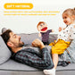 1 Pcs Family Hand Puppets 12 Inch Grandparents, Mom & Dad, Brother & Sister Plush Hand Puppet Toys Role-Play Toy Puppets For Kids Storytelling Imaginative Pretend Play Teaching Preschool(Dad)