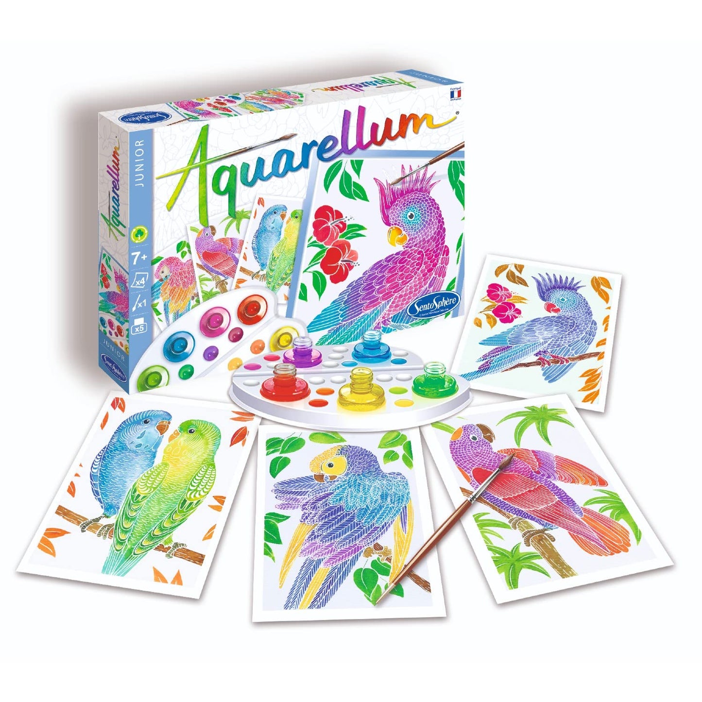 Sentosphre Aquarellum Junior Parrots