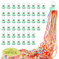 50pack No Mess Streamers,Romantic Colorful Confetti Poppers,Colorful Hand Throw Party poppers for Birthday,Wedding,Celebrations,