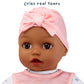 Baby Born My Real Baby Doll Harper - Dark Brown Eyes: Realistic Soft-Bodied Baby Doll Ages 3 & Up, Sound Effects, Drinks & Wets, Mouth Moves, Cries Real Tears, Eyes Open & Close, Pacifier