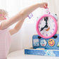 Melissa & Doug Blue'S Clues & You! Wooden Tickety Tock Magnetic Clock (31 Pieces)