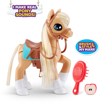 Pets Alive My Magical Pony And Stable Battery Powered Interactive Robotic Toy Playset By Zuru