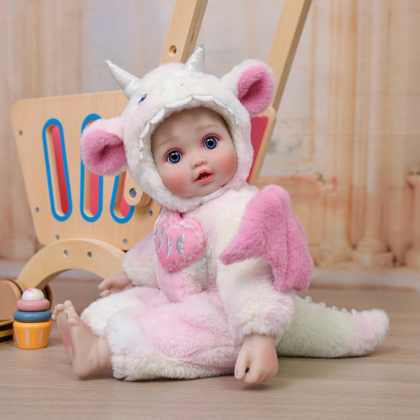 Cloveray Baby Dolls, 18Inch Large Realistic Cute Soft Body Baby Doll Real Life Baby Dolls With Accessories For 3+ Year Old Girls