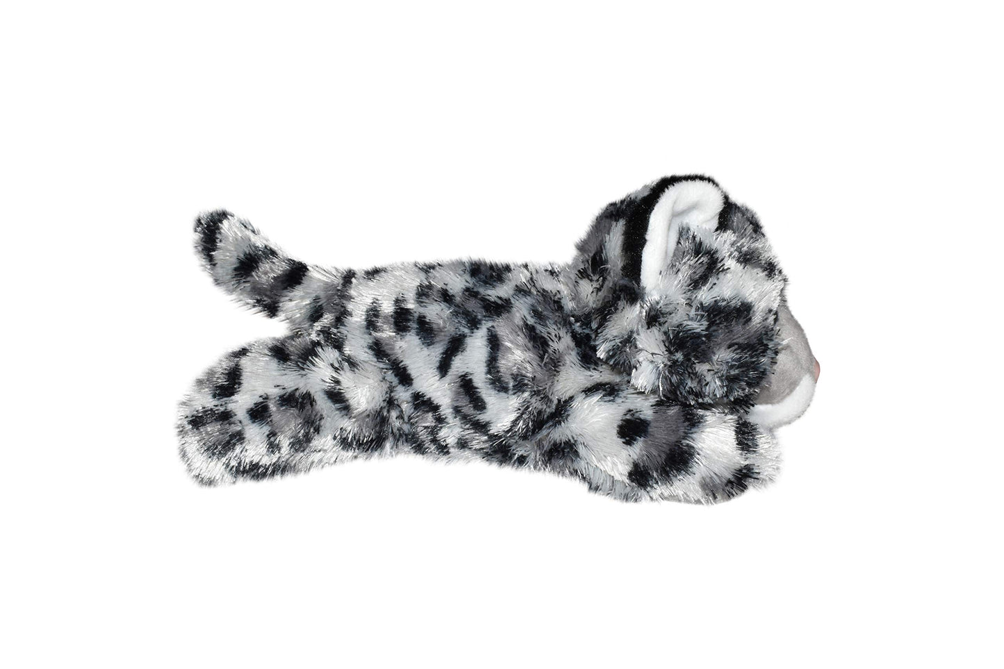 WILD REPUBLIC Snow Leopard Plush Toy, 7" Stuffed Animal, Hug’Ems, Polyester
