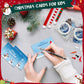 Hophine 3-Pack Build a Snowman Kit - Molding Clay DIY Crafts for Kids, Multicolored, Perfect for Christmas Stocking Stuffers