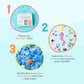 Glo Pals Fun Fillers Sensory Play Accessories Pack, Themed Accessories For Sensory Bins (Epic Adventures – Fairy, Farm, Safari, Sea + Space)