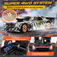 VoleRusher RC 4WD Mini Drift Car 1/43 Scale, High Speed, Camouflage, ABS, 4.3x1.1x1.7 inches, Ideal for