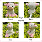 Bsvome 9 Inches Cow Stuffed Animal Soft Plush Cute Cow Doll For Boys Girls (Pink Cow)