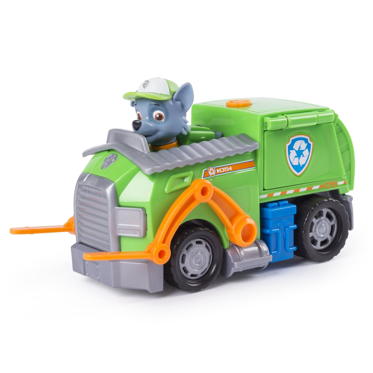 Paw Patrol - Rockys Transforming Recycle Truck With Pop-Out Tools And Moving Forklift, For Ages 3 And Up
