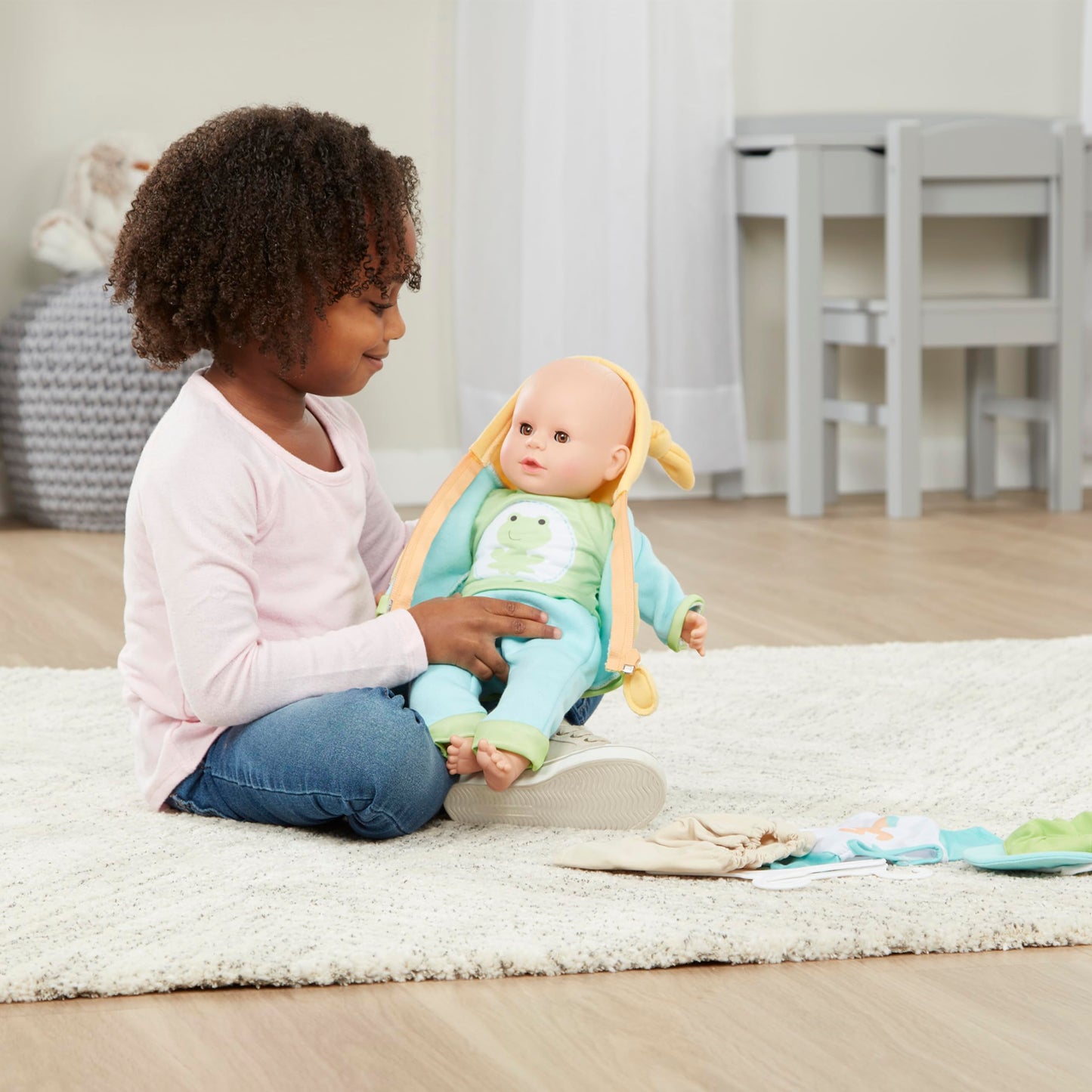 Melissa & Doug Mine To Love Mix & Match Playtime Doll Clothes For 12”-18” Unisex Dolls (6 Pcs)