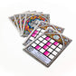 Floodgate Games Sagrada 5&6 Player Expansion - Cardboard Game in Yellow and Orange, Model SA02FGG