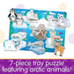 The Learning Journey My First Lift & Learn - Artic 7 Piece Tray Puzzle | Educational Puzzle For Toddlers Ages 2-5 | Fun Tray Puz