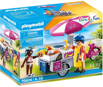 Playmobil Crêpe Cart, Model 70614, Multicoloured, One Size, Plastic