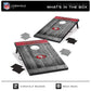 Wild Sports 2'X3' Mdf Wood Nfl San Francisco 49Ers Cornhole Set - Grey Wood Design