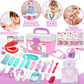 Gifts2U Doctor Kit for Toddlers 3-5, Medical Pretend Play Toys with Gift Case, 42 Piece Dentist Playset Kit for Kids,for Christm