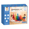 MEGAGONTILES 182PCS enhanced MagneticTiles  MagnetTiles  STEM AUTHENTICATED MEGA MagnetTiles  Magnetic Blocks  Magnetic Building Blocks  Magnets for Kids  MagneticTile Toy Boys Girls Age 3 4 5 6 7 8