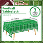 Gatherfun Football Theme Party Disposable Tablecloth Plastic Touchdown Table Cover for Birthday Football Party Games Decoration