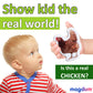 16 Fridge Magnets For Toddlers Magdum - Farm Photo Kids Magnets For Fridge - Toddler Magnets For Refrigerator - Magnetic Animals - Fridge Magnets For Kids - Animal Magnets - Toddler Fridge Magnets