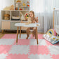 16Pcs Baby Play Mat for Floor, Foam Floor Tiles for Kids with Interlocking, Squares Foam Puzzle Carpet for Playroom, Crawling Ru