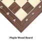 Woodronic 21' Professional Wood Chess Board, Tournament Chess Board With 2.25' Squares, Ideal Gift For Chess Players