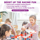 Marble Genius Marble Racing Booster Set - 10 Pieces Total (Marbles Not Included), Construction Building Blocks Toys For Ages 3 And Above, With Instruction App Access, Add-On Set